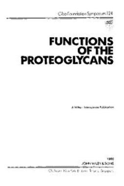 UNKNOWN - Functions of the Proteoglycans, ebook