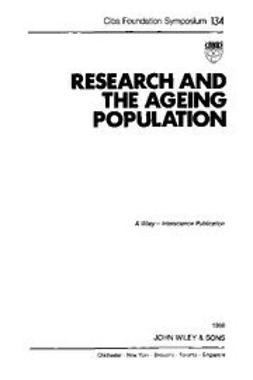 UNKNOWN - Research and the Ageing Population, ebook