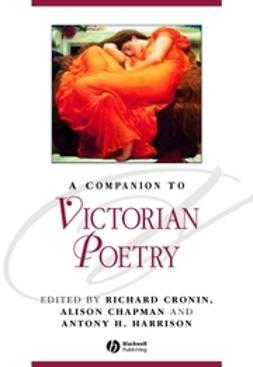 Chapman, Alison - A Companion to Victorian Poetry, ebook