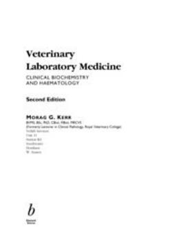 Kerr, Morag G. - Veterinary Laboratory Medicine, e-bok