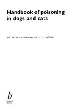 Campbell, Alexander - Handbook of Poisoning in Dogs and Cats, ebook