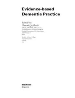 Brodaty, Henry - Evidence-Based Dementia Practice, e-bok