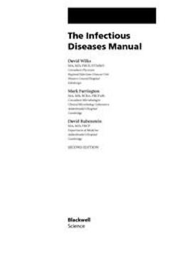 Wilks, David - Infectious Diseases Manual, ebook