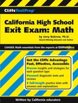 Bobrow, Jerry - CliffsTestPrep California High School Exit Exam: Mathematics, ebook