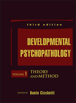 Cicchetti, Dante - Developmental Psychopathology, Theory and Method, e-bok