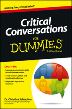 Schlachter, Christina Tangora - Critical Conversations For Dummies, ebook