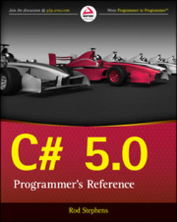 Stephens, Rod - C# 5.0 Programmer's Reference, ebook