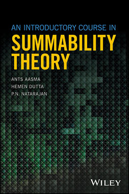 Aasma, Ants - An Introductory Course in Summability Theory, e-kirja