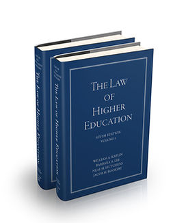 Hutchens, Neal H. - The Law of Higher Education, 2 Volume Set, e-kirja