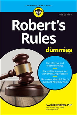 Jennings, C. Alan - Robert's Rules For Dummies, ebook