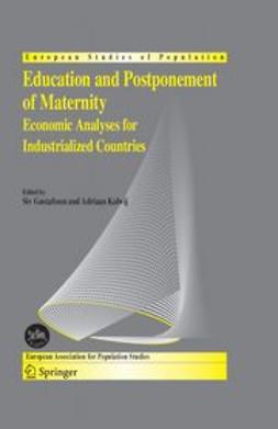 Gustafsson, Siv - Education and Postponement of Maternity, e-kirja