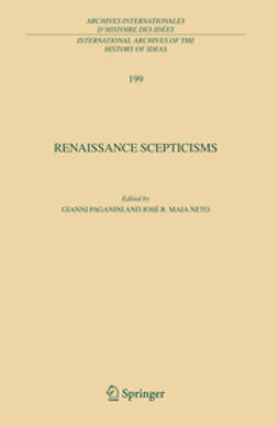 Neto, José R. Maia - Renaissance Scepticisms, ebook