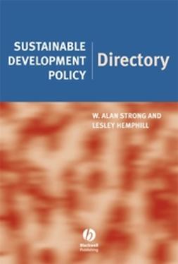 Hemphill, Lesley - Sustainable Development Policy Directory, ebook