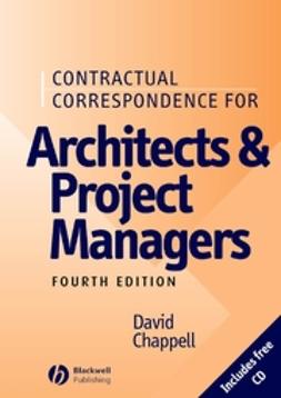 Chappell, David - Contractual Correspondence for Architects and Project Managers, e-bok