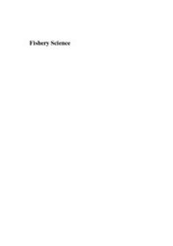 Fuiman, Lee A. - Fishery Science: The Unique Contributions of Early Life Stages, ebook