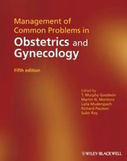 Goodwin, T. Murphy - Management of Common Problems in Obstetrics and   Gynecology, ebook