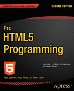 Lubbers, Peter - Pro HTML5 Programming, ebook