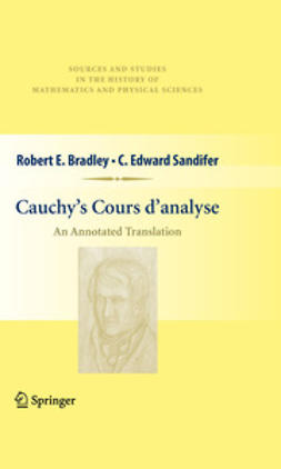 Bradley, Robert E. - Cauchy¿s Cours d¿analyse, e-kirja