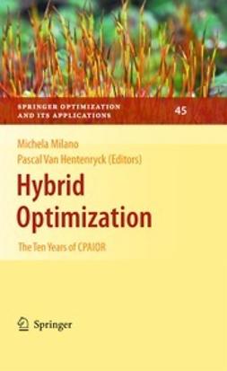 Hentenryck, Pascal van - Hybrid Optimization, e-kirja