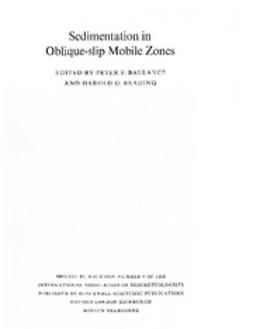 Balance, P. F. - Sedimentation in Oblique-slip Mobile Zones: Special Publication 4 of the IAS, e-bok