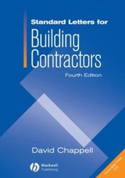 Chappell, David - Standard Letters for Building Contractors, ebook