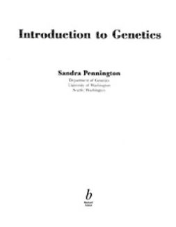 Pennington, Sandra - 11th Hour: Introduction to Genetics, ebook