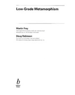 Frey, M. - Low-Grade Metamorphism, ebook