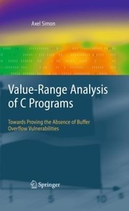 Simon, Axel - Value-Range Analysis of C Programs, ebook