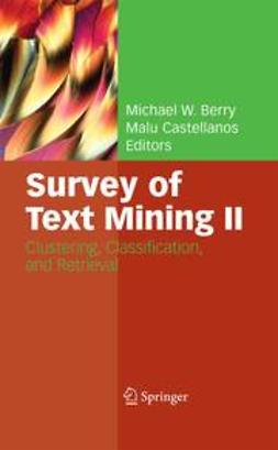 Berry, Michael W. - Survey of Text Mining II, ebook