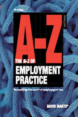 Martin, David - The A-Z of Employment Practice, e-bok