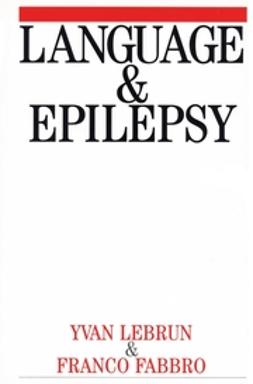 Fabbro, Franco - Language and Epilepsy, e-kirja