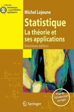 Lejeune, Michel - Statistique, e-bok