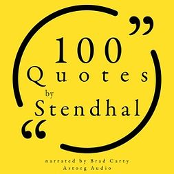 Zweig, Stefan - 100 Quotes by Stendhal, audiobook