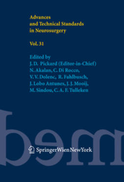 Akalan, N. - Advances and Technical Standards in Neurosurgery, ebook
