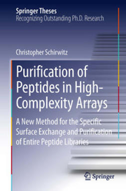Schirwitz, Christopher - Purification of Peptides in High-Complexity Arrays, e-bok