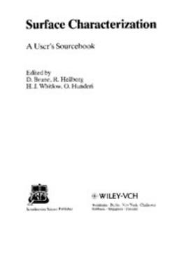 Brune, Dag - Surface Characterization: A User's Sourcebook, e-bok