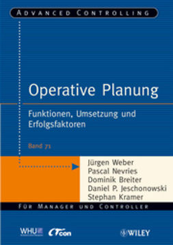 Weber, Jürgen - Operative Planung: Funktionen, Umsetzung und Erfolgsfaktoren, e-bok