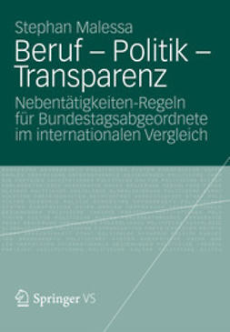 Malessa, Stephan - Beruf – Politik – Transparenz, e-bok