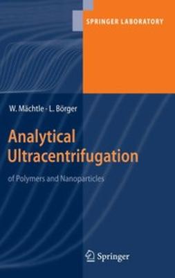 Börger, Lars - Analytical Ultracentrifugation of Polymers and Nanoparticles, ebook