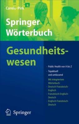 Carels, Jan - Springer Wörterbuch Gesundheitswesen, ebook