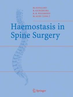 Aebi, Max - Haemostasis in Spine Surgery, e-bok