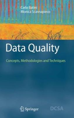 Batini, Carlo - Data Quality, e-bok