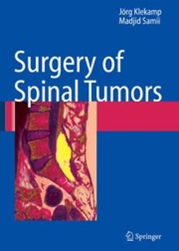 Klekamp, Jörg - Surgery of Spinal Tumors, ebook
