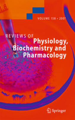  - Reviews of Physiology, Biochemistry and Pharmacology, ebook