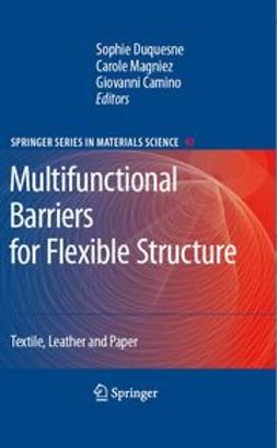 Camino, Giovanni - Multifunctional Barriers for Flexible Structure, ebook