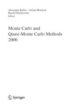 Heinrich, Stefan - Monte Carlo and Quasi-Monte Carlo Methods 2006, ebook
