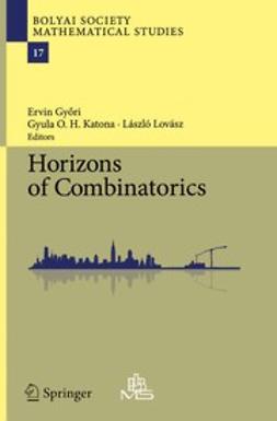 Győri, Ervin - Horizons of Combinatorics, ebook