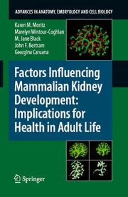 Bertram, John F. - Factors Influencing Mammalian Kidney Development: Implications for Health in Adult Life, e-bok