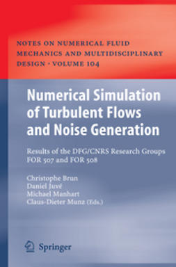 Brun, Christophe - Numerical Simulation of Turbulent Flows and Noise Generation, ebook