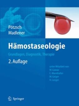 Pötzsch, Bernd - Hämostaseologie, e-bok